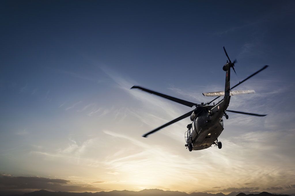 black hawk helicopter collides with American Airlines flight near Potomac River